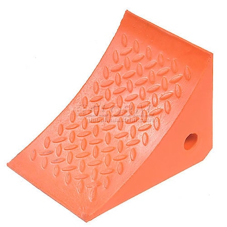 Global Industrial Wheel & Tire Chock, Urethane, 11L x 8W x 8H 117100